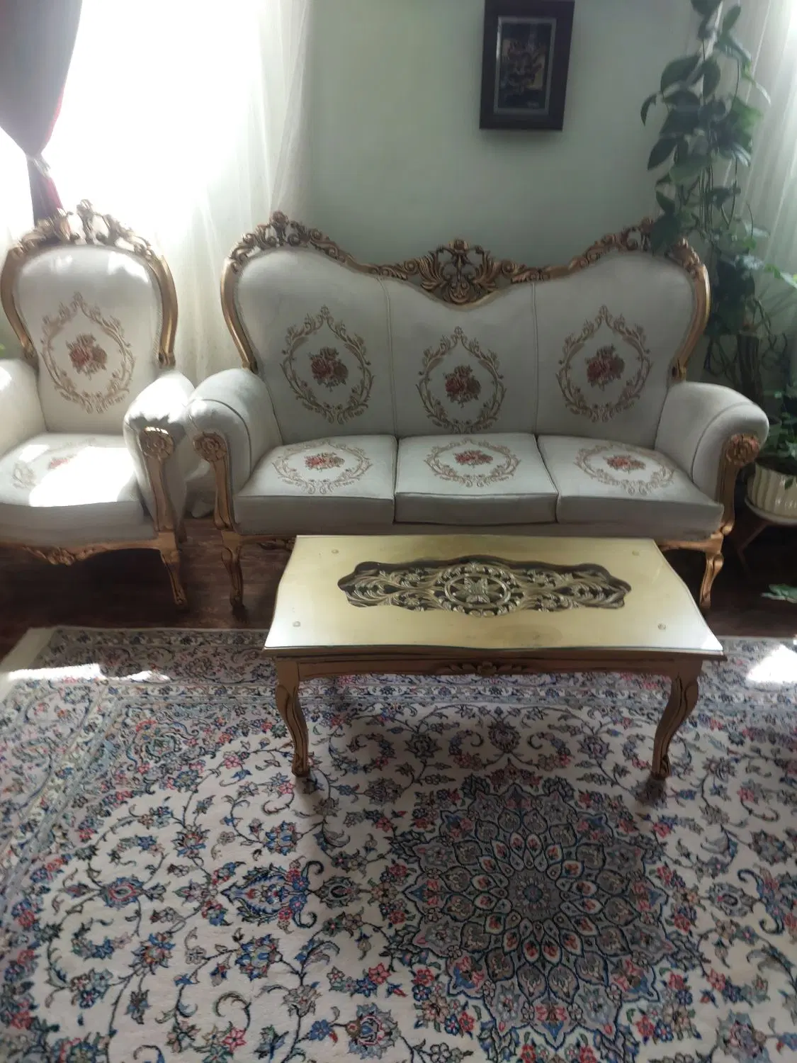 مبلمان ۷نفره و ناهارخوری ۸ نفره و بوفه(تخفیف خورد)|مبلمان خانگی و میز عسلی|تهران, فرحزاد|دیوار