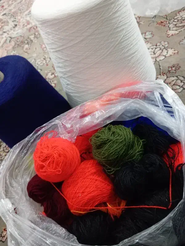 کاموا و نخ بافتنی حوله|لوازم خیاطی و بافتنی|ایرانشهر, |دیوار