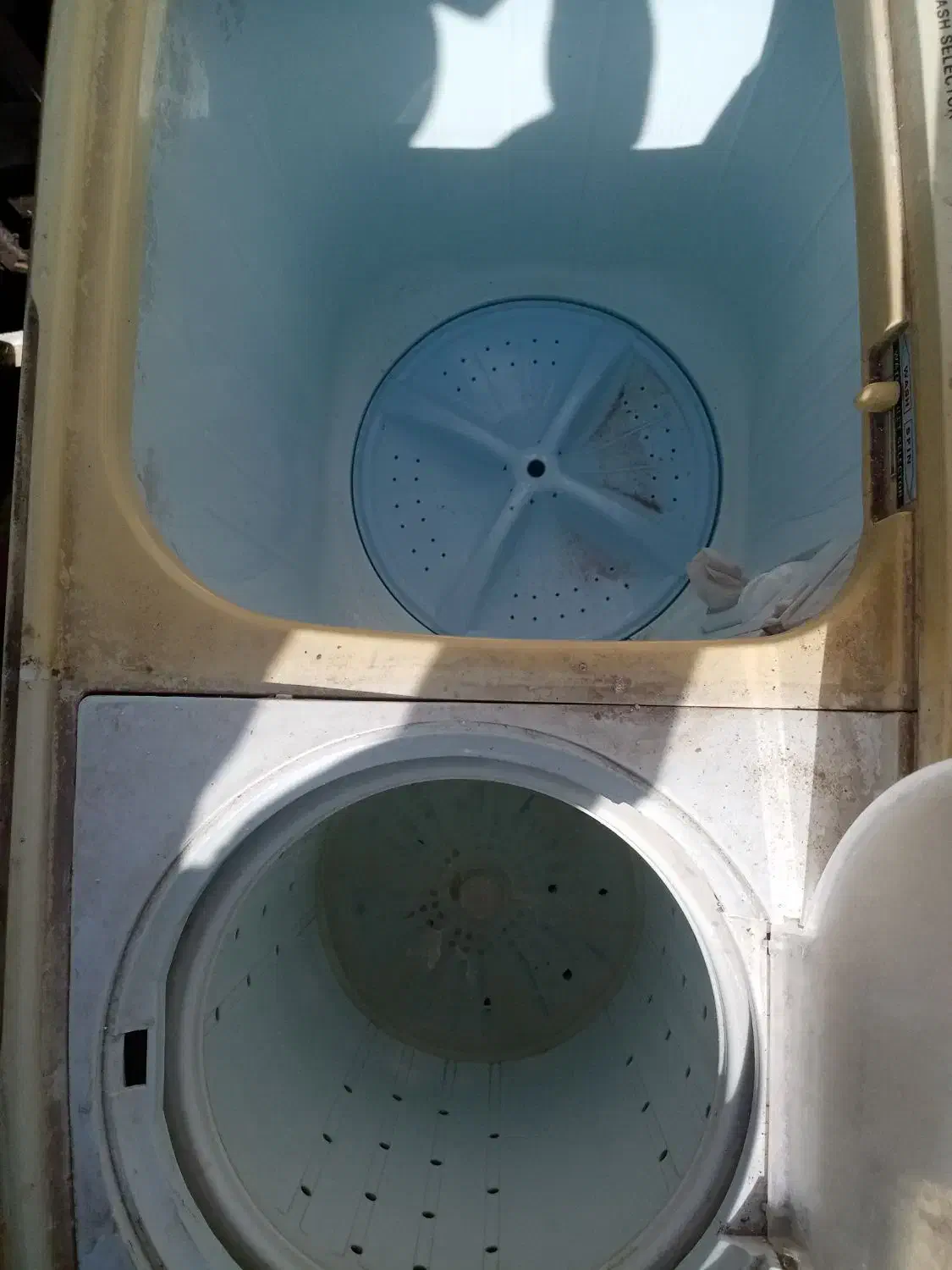 ماشین لباسشویی دوقلو اسنوا7کیلویی|ماشین لباسشویی و خشککن لباس|شیراز, احمدآباد|دیوار