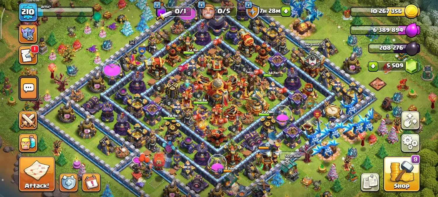 اکانت کلش آف کلنز|کنسول، بازی ویدئویی و آنلاین|کرمان, |دیوار