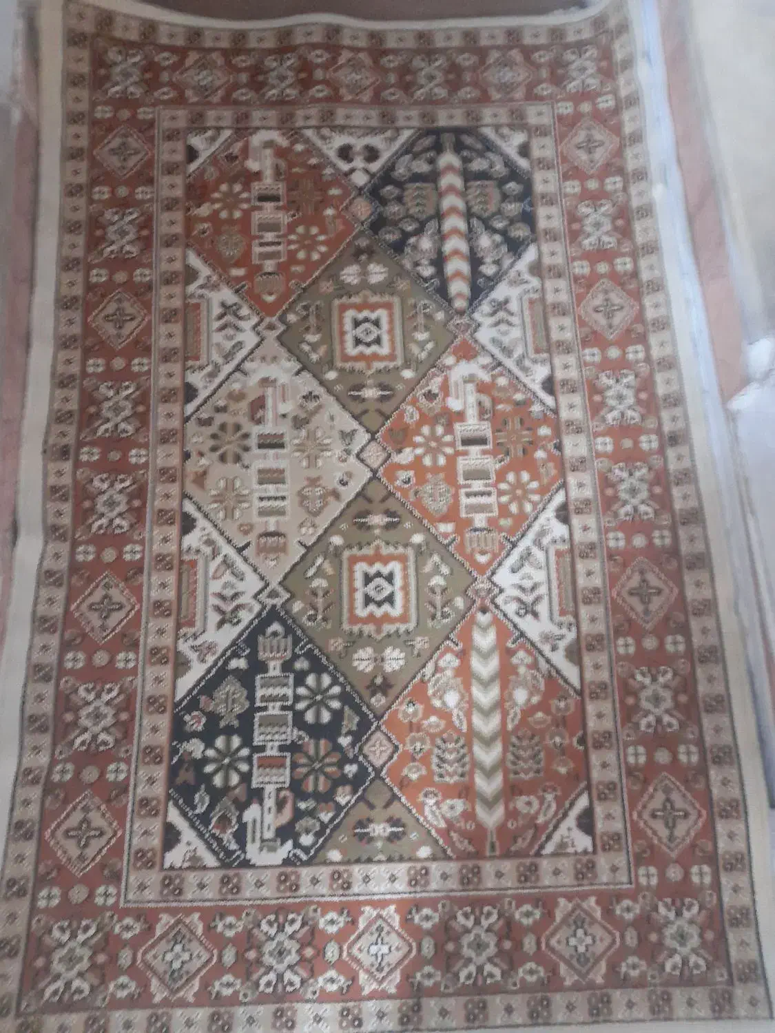 قالیچه|فرش|ری, هاشمآباد|دیوار