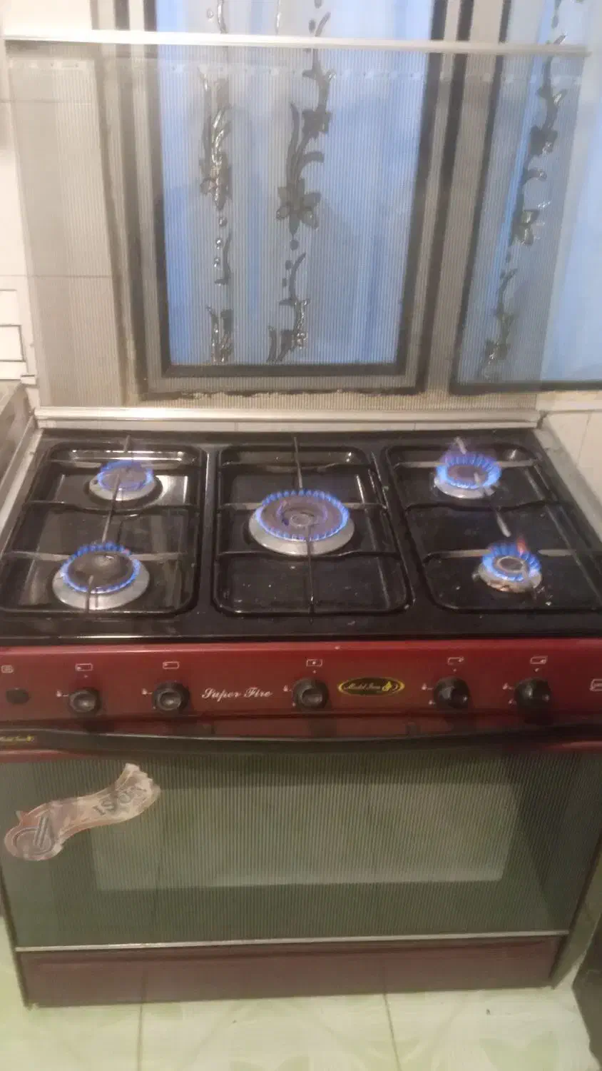 اجاق گاز 5شعله عتیقه|کلکسیون اشیاء عتیقه|کرمانشاه, |دیوار