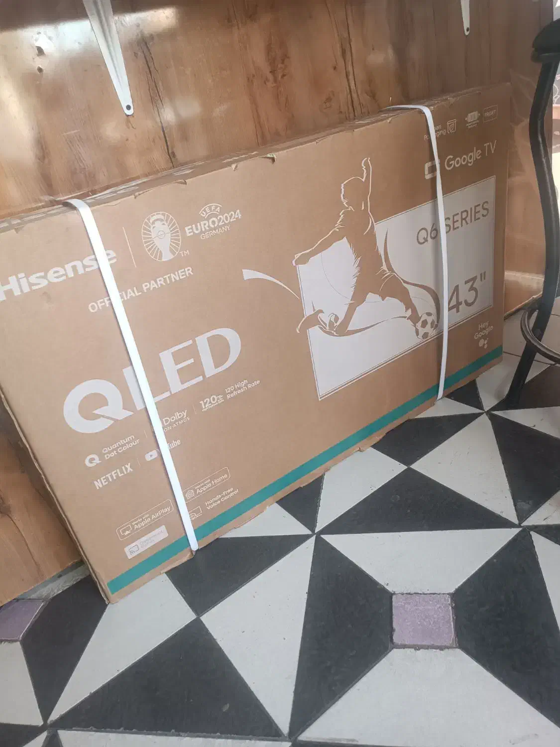 تلویزیون 43اینچ. کارتن پلمپ .2میلیون زیر قیمت مغاز|تلویزیون و پروژکتور|سبزوار, قصبه شرقی|دیوار