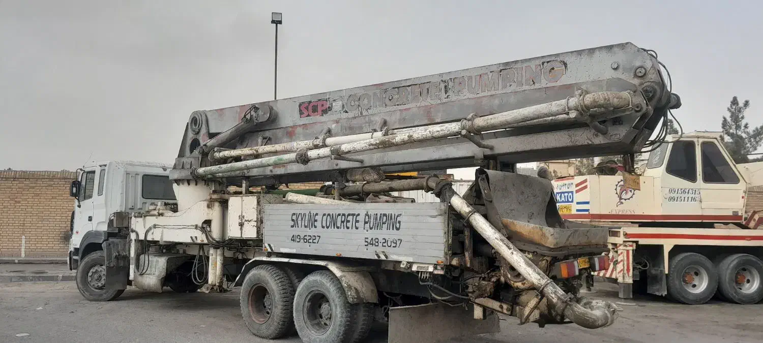 پمپ هوایی۳۶متری|ماشین‌آلات صنعتی|مشهد, فاطمیه|دیوار