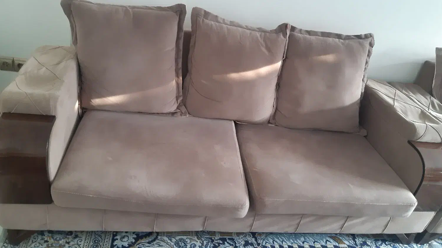 مبل راحتی۷نفره|مبلمان خانگی و میز عسلی|گرمدره, |دیوار