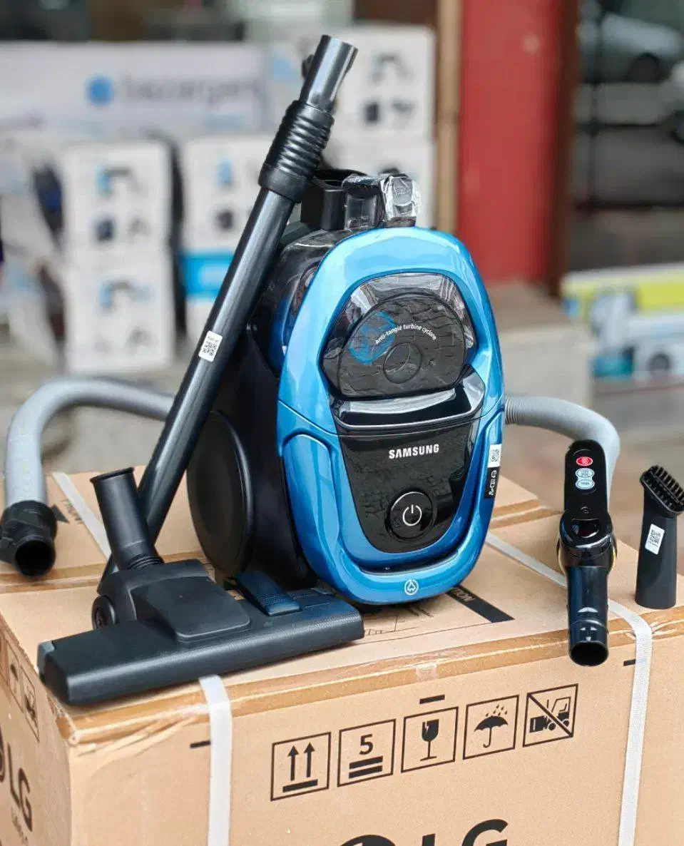 جاروبرقی کنترل روی دسته مخزن دار سامسونگ|جاروبرقی، جارو شارژی، بخارشو|بانه, |دیوار