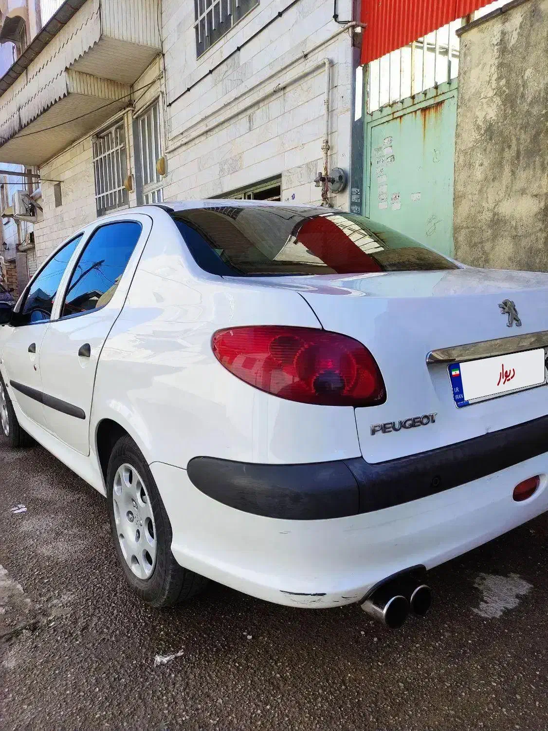 ۲۰۶sdv8پژو|خودرو سواری و وانت|رشت, جهاد|دیوار