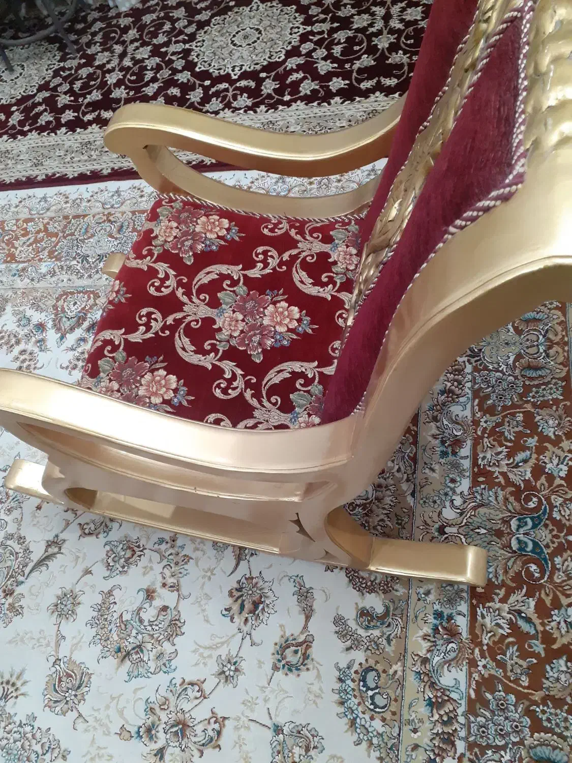 فروش صندلی مادربزرگ سفارشی چوب راش|صندلی و نیمکت|برخوار, |دیوار