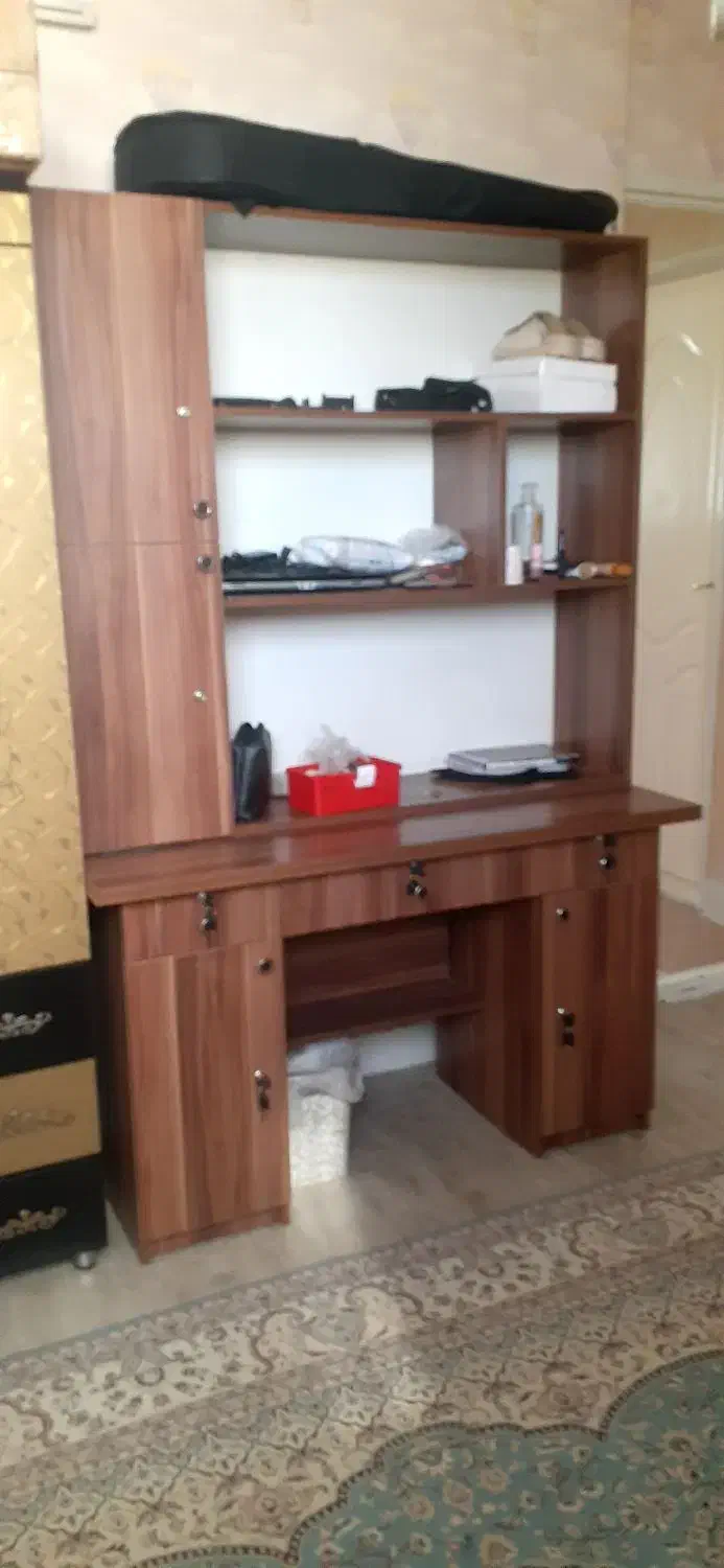 کتابخانه ومیز تحریر|میز تحریر و کامپیوتر|بجنورد, |دیوار