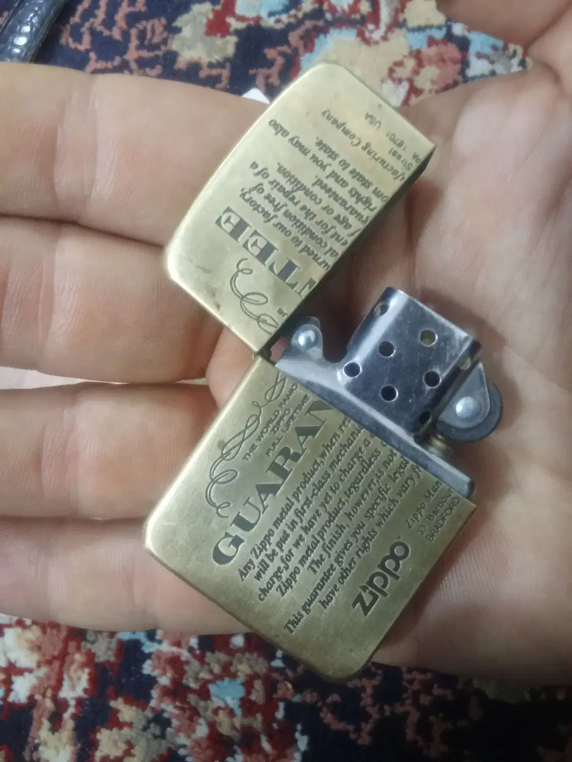 فندک زیپو|کلکسیون اشیاء عتیقه|نسیم‌شهر, |دیوار