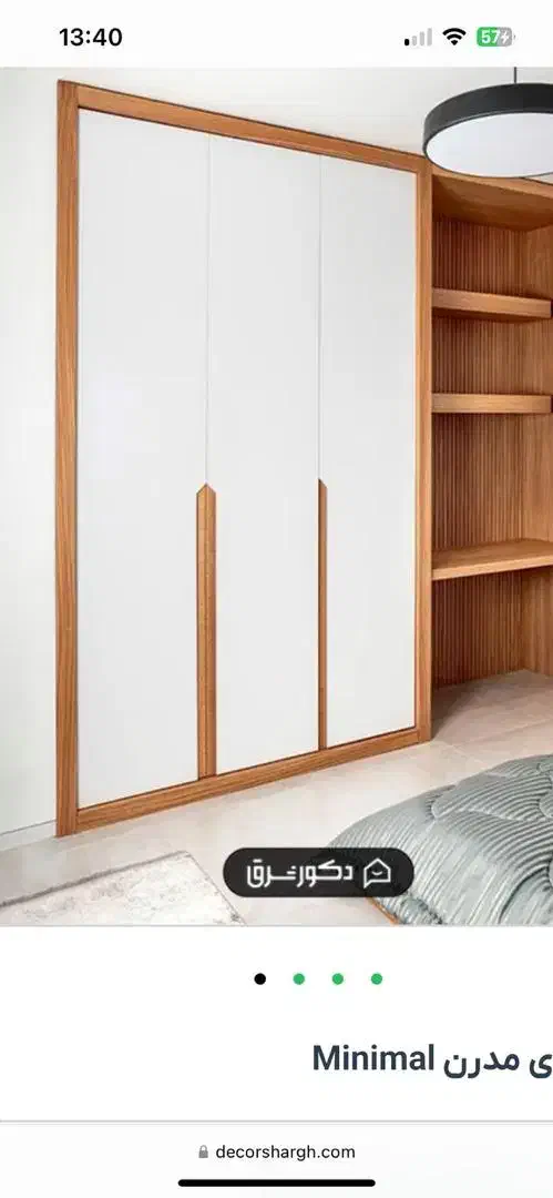 ساخت کمد دیواری و کابینت و مصنوعات چوبی|جاکفشی، کمد، دراور|دلیجان, |دیوار