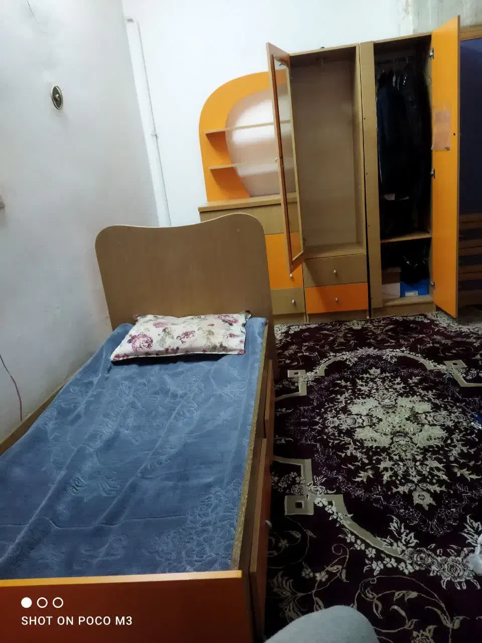 تخت و کمد کودک|تخت و سرویس خواب|ساوه, |دیوار