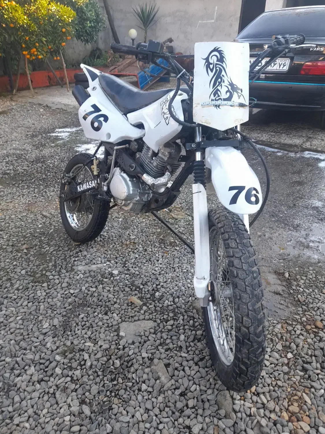 تریل ۱۵۰ ارشد استارتی|موتورسیکلت|لاهیجان, آهندان|دیوار