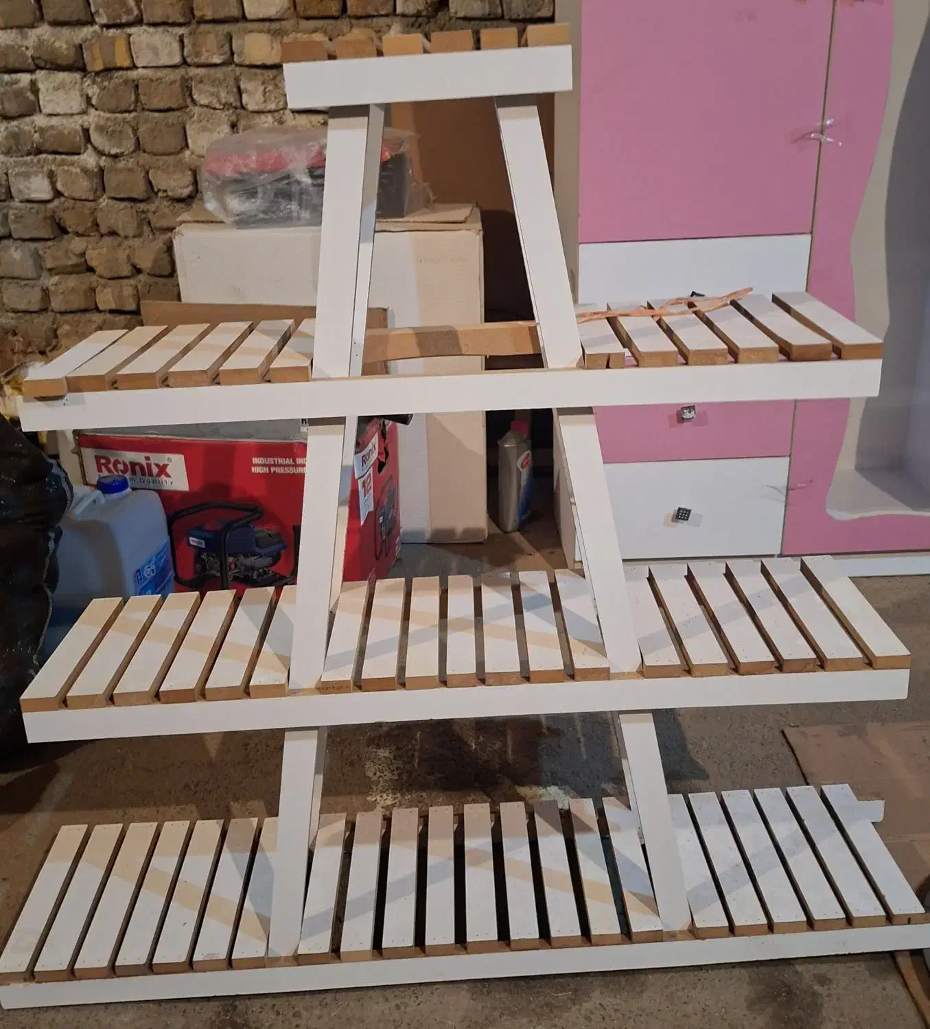 استند گل و گلدان|کتابخانه، شلف، قفسه‌های دیواری|خرمدره, |دیوار