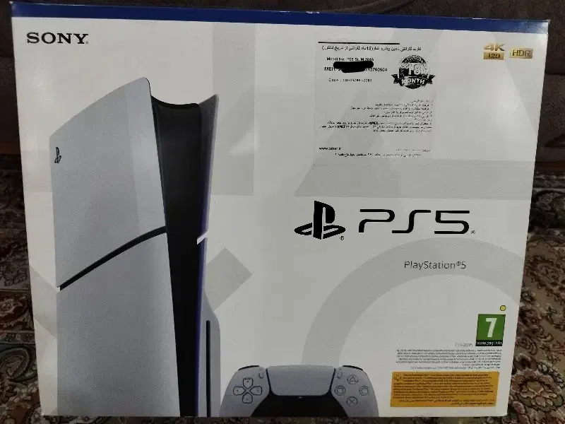 ps5 اسلیم اروپا همراه با 12 بازی|کنسول، بازی ویدئویی و آنلاین|کرج, شاهین‌ویلا|دیوار