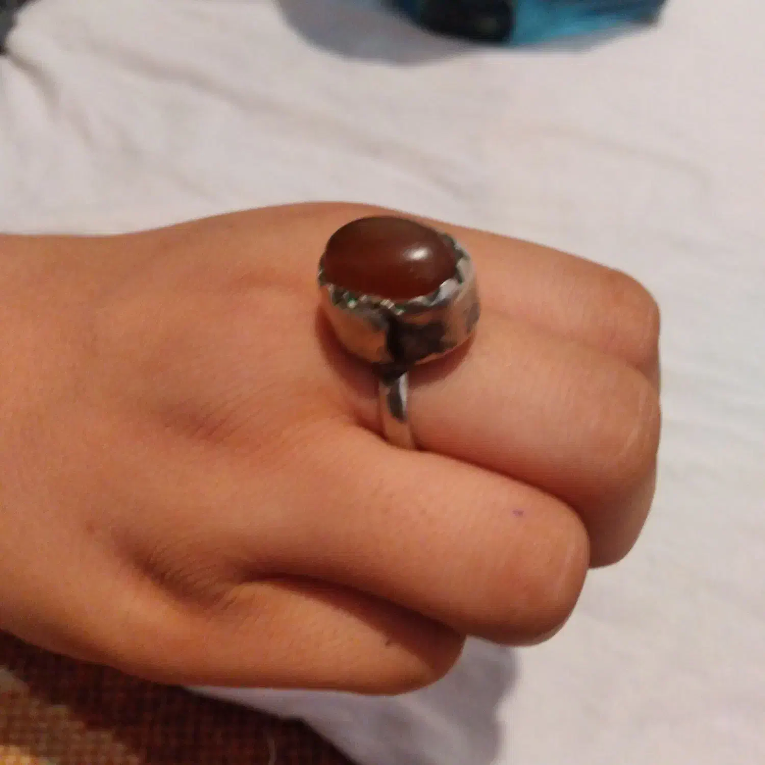 انگشتر نقره خیلی قدیمی|زیورآلات و اکسسوری|اندیکا, |دیوار