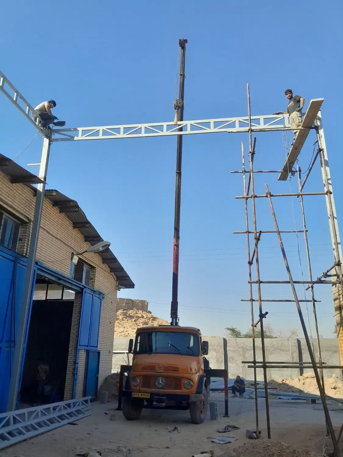 جوشکاری تعمیرات نصب سوله و پوشش|خدمات پیشه و مهارت|دزفول, |دیوار