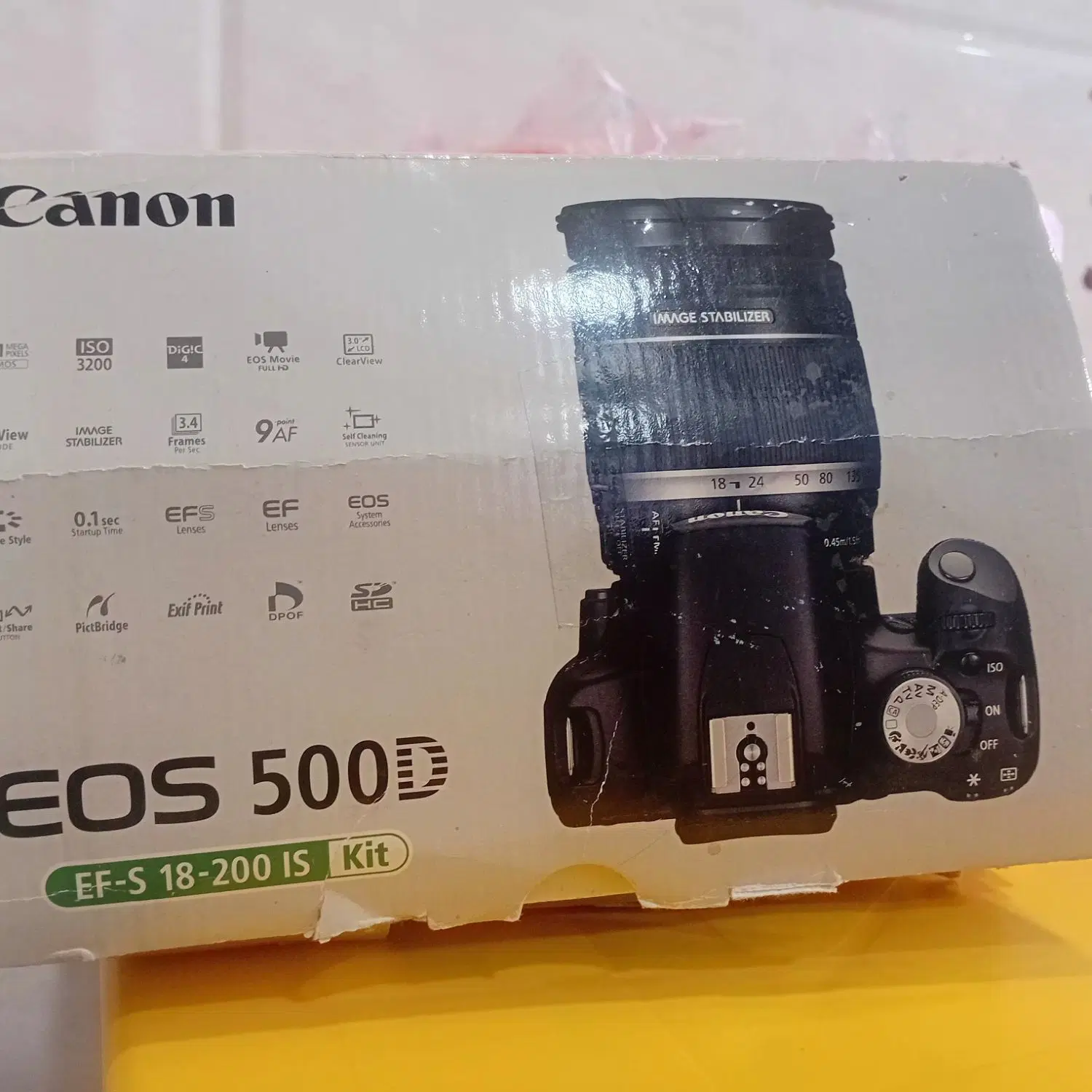 دوربین Canon Eos 500D|دوربین عکاسی و فیلمبرداری|ایلام, |دیوار