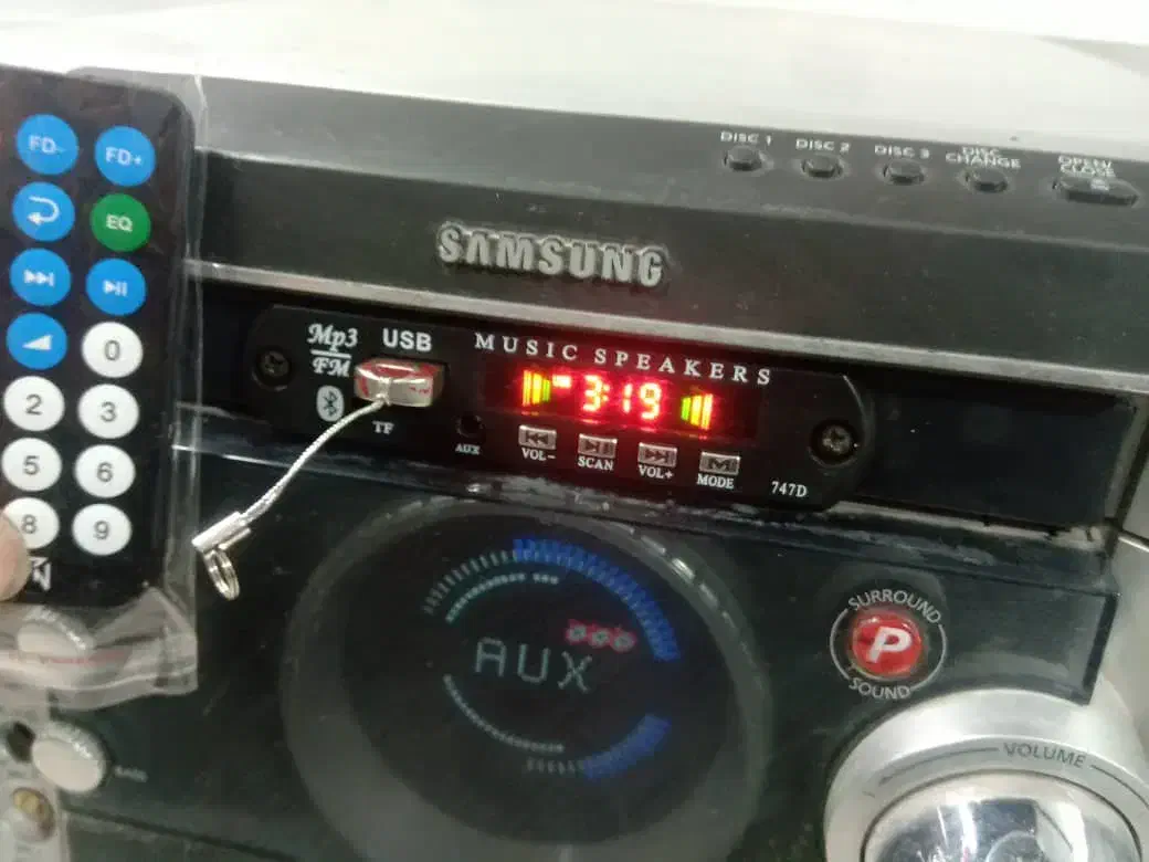 ضبط وباند سامسونگ 3800فلش بلوتوث خور|سیستم صوتی خانگی|اسلام‌شهر, شهرک واوان|دیوار