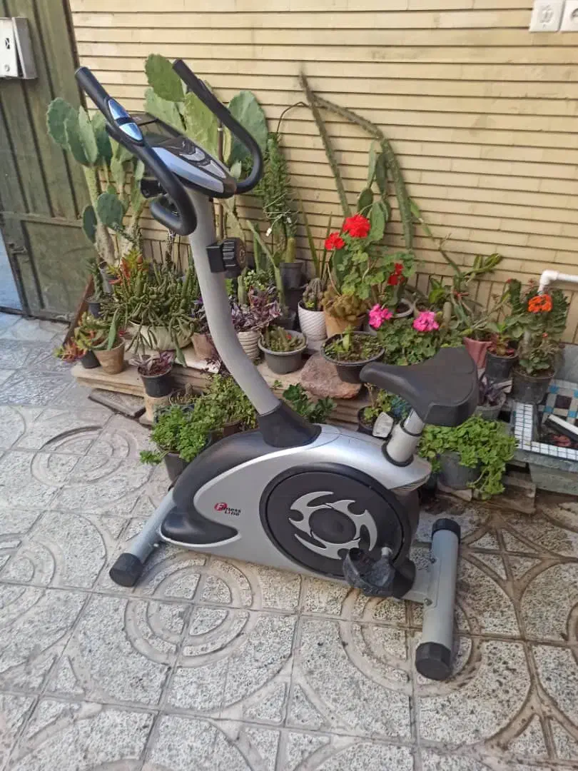 دوچرخه ثابت برند لاین فیتنس|تجهیزات ورزشی|لنجان, |دیوار