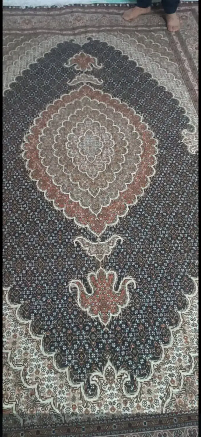 نخ اعلا درجه یک جفت ماهی ۶ متری بافنده ام|فرش|سرعین, |دیوار