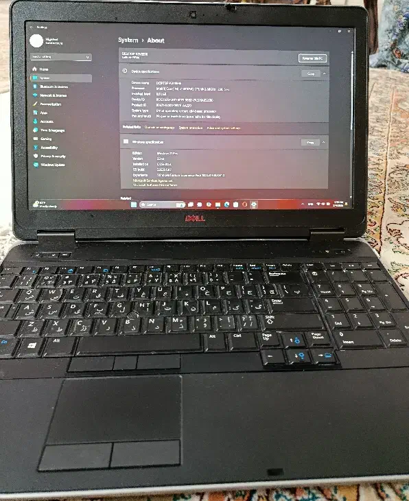 لپ تاپ  DELL i7 RAM 8|رایانه همراه|پاکدشت, پاکدشت (مامازند)|دیوار