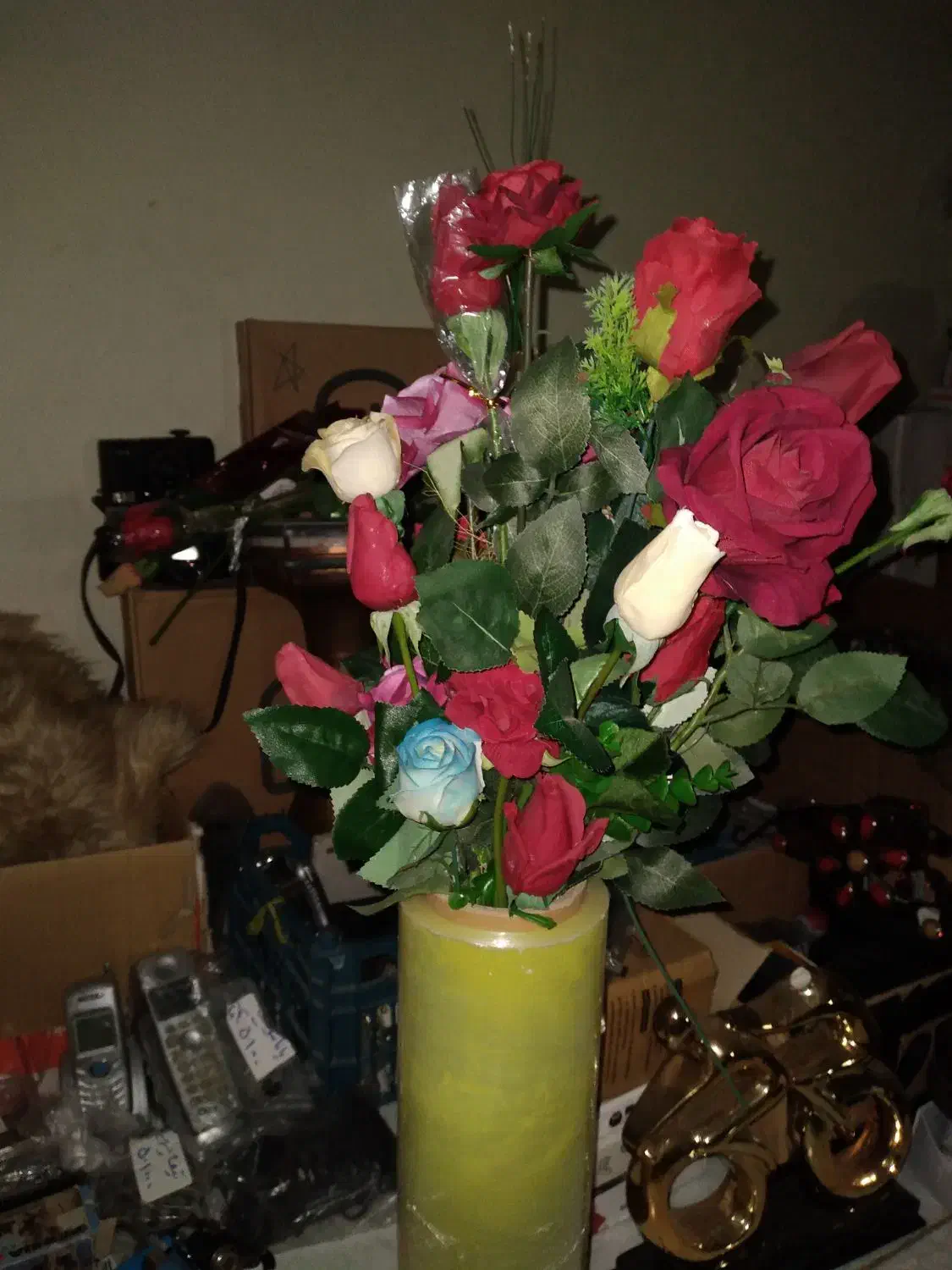 گل رز مصنوعی ۵۰شاخه ودکوری ها زیرقیمت|گل مصنوعی|تهران, آذری|دیوار