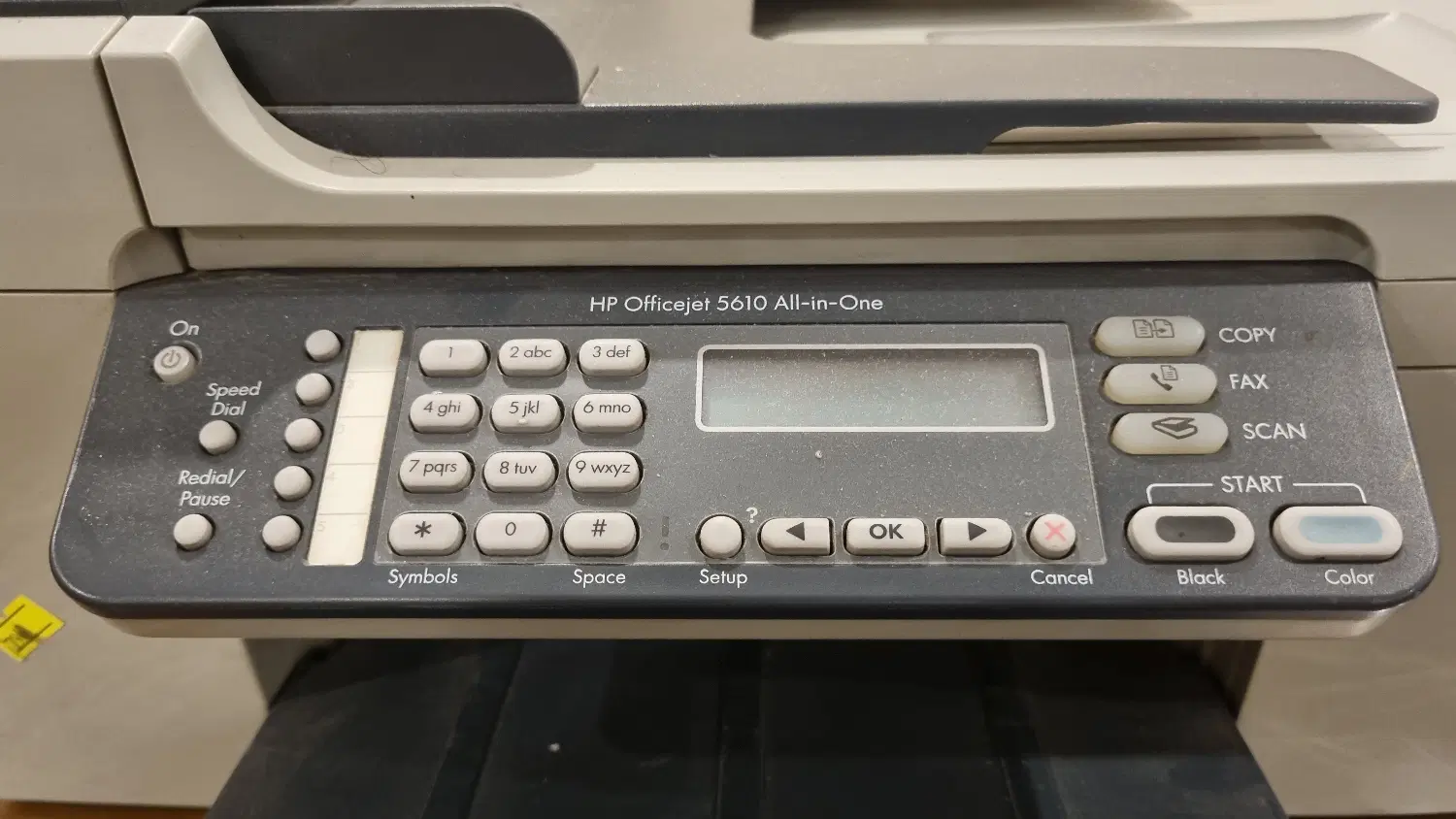 پرینتر چهار کاره اچ پی مدل Officejet 5610 در حد نو|پرینتر، اسکنر، کپی، فکس|تهران, بنیهاشم|دیوار