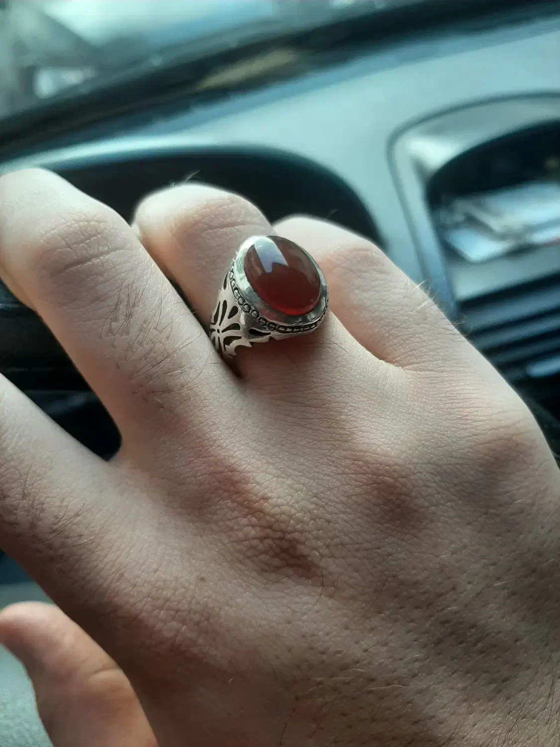 انگشتر درنجف وعقیق یمن رکاب شاهرخ|جواهرات|رشت, نظری|دیوار