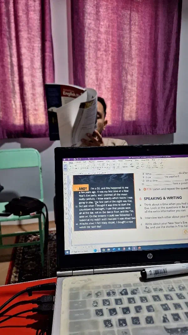 زبان خصوصی بزرگسال|خدمات آموزشی|میانه, |دیوار