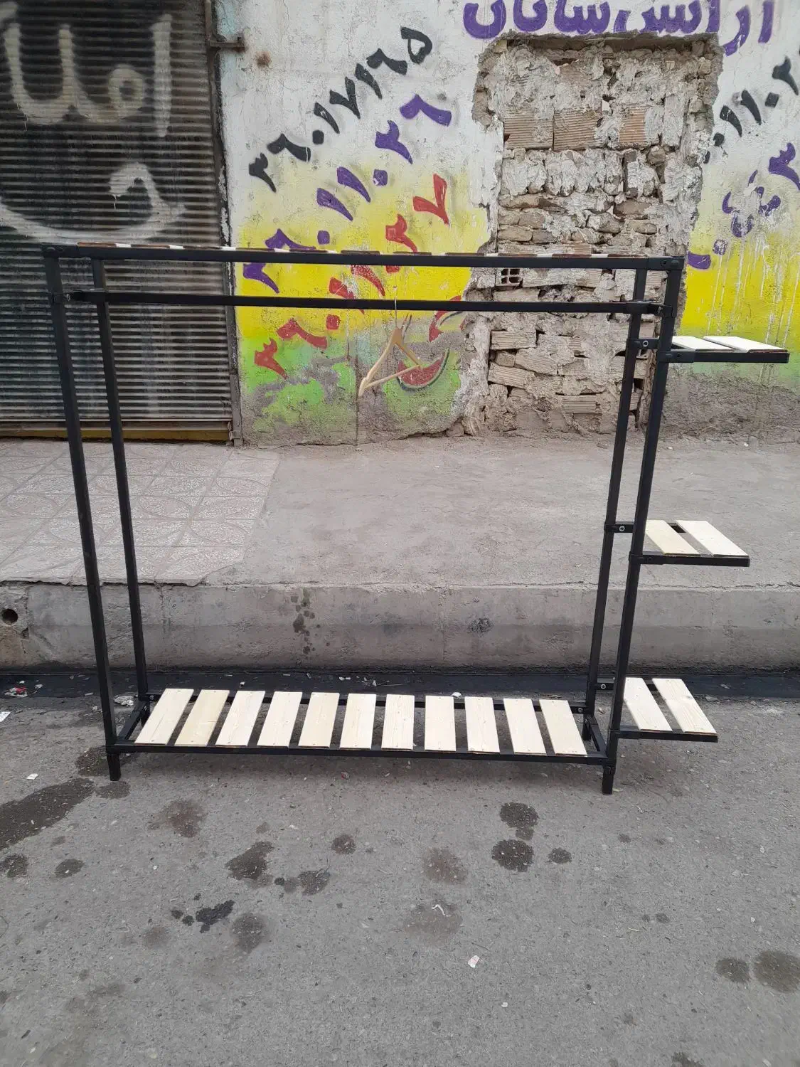 تولیدانواع جالباسی کفش گلدون کیف قفسه|کتابخانه، شلف، قفسه‌های دیواری|پاکدشت, پاکدشت (مامازند)|دیوار