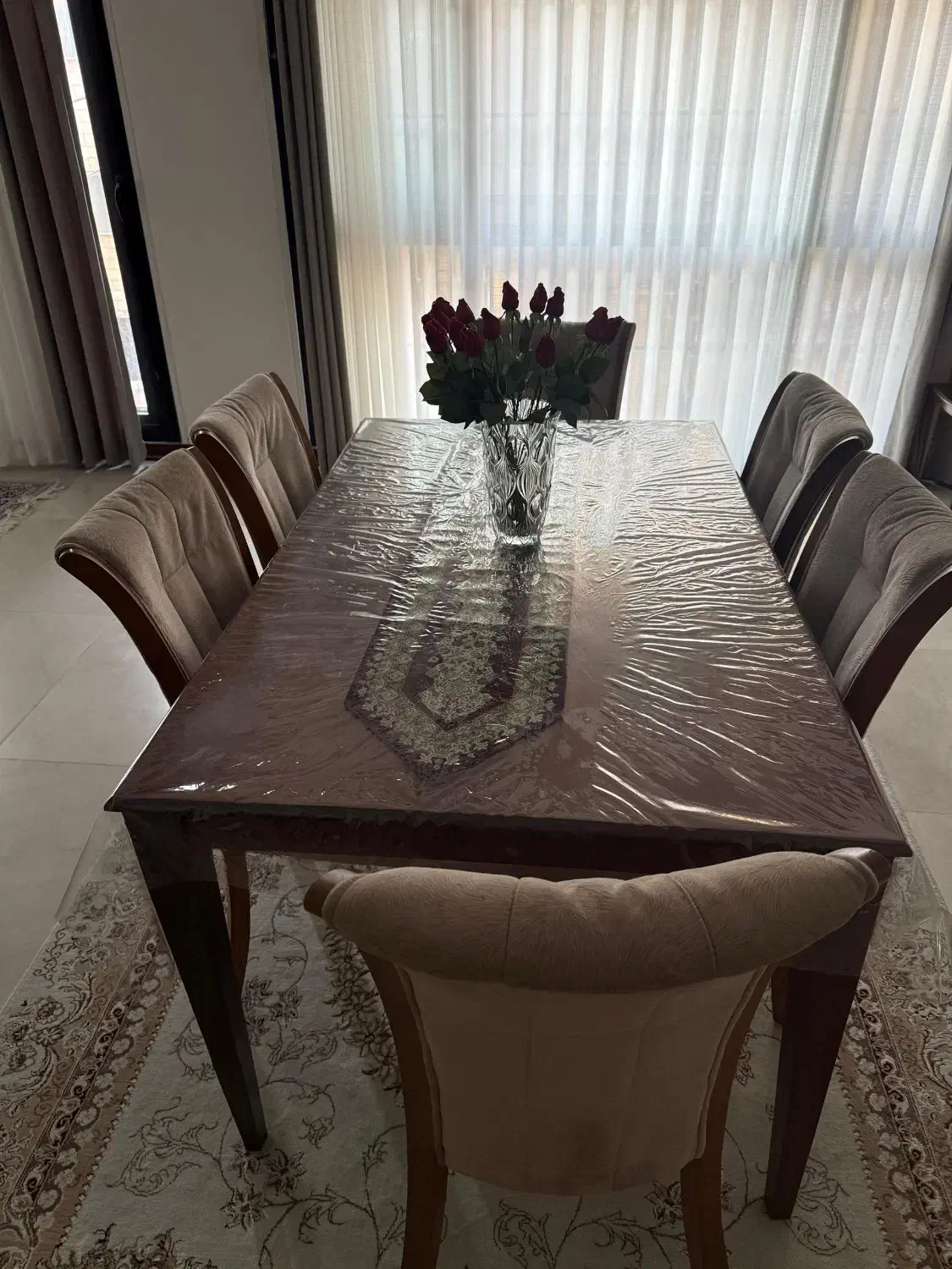 ناهارخوری 6 نفره|میز و صندلی غذاخوری|تهران, سید خندان (جلفا)|دیوار