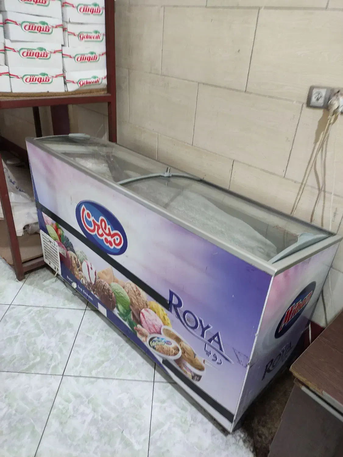 یخچال بستنی|فروشگاه و مغازه|اندیشه, اندیشه فاز ۳|دیوار