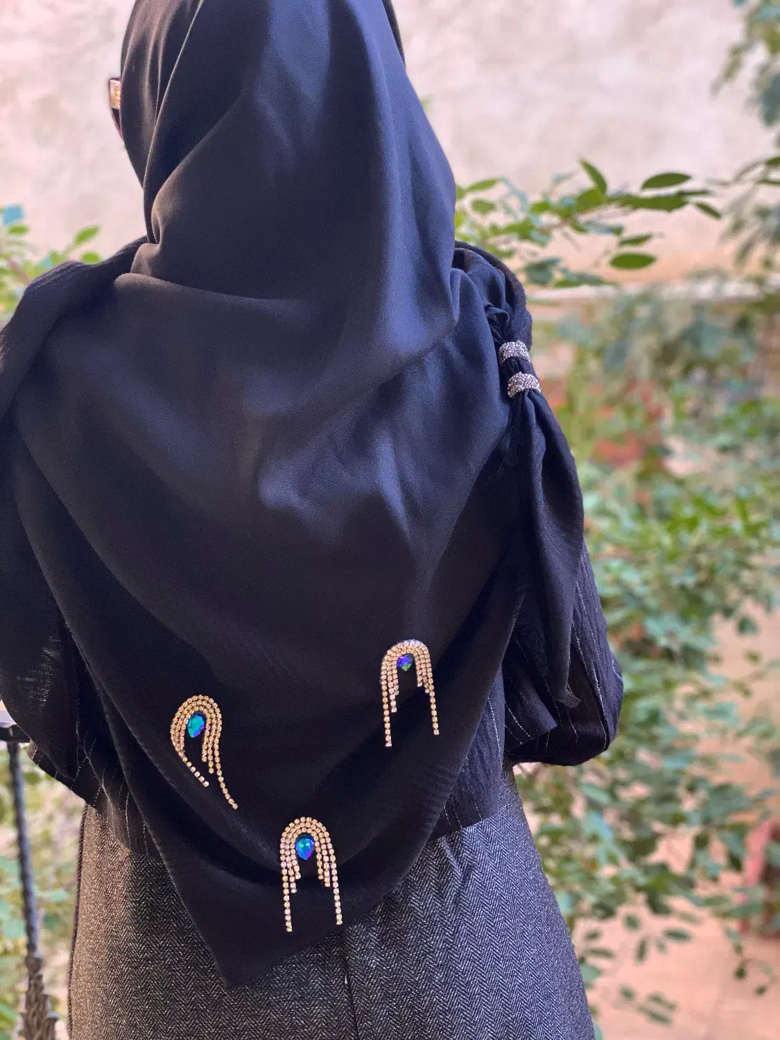 شال و روسری مزونی مجلسی|لباس|تبریز, |دیوار