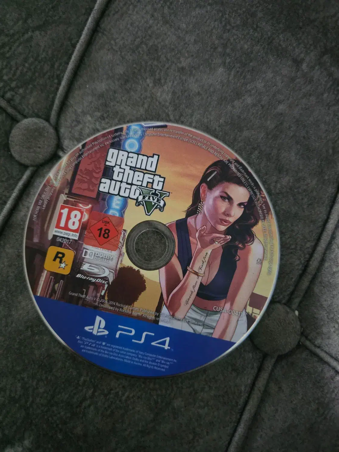 سی دی gta  ps4|کنسول، بازی ویدئویی و آنلاین|زنجان, |دیوار