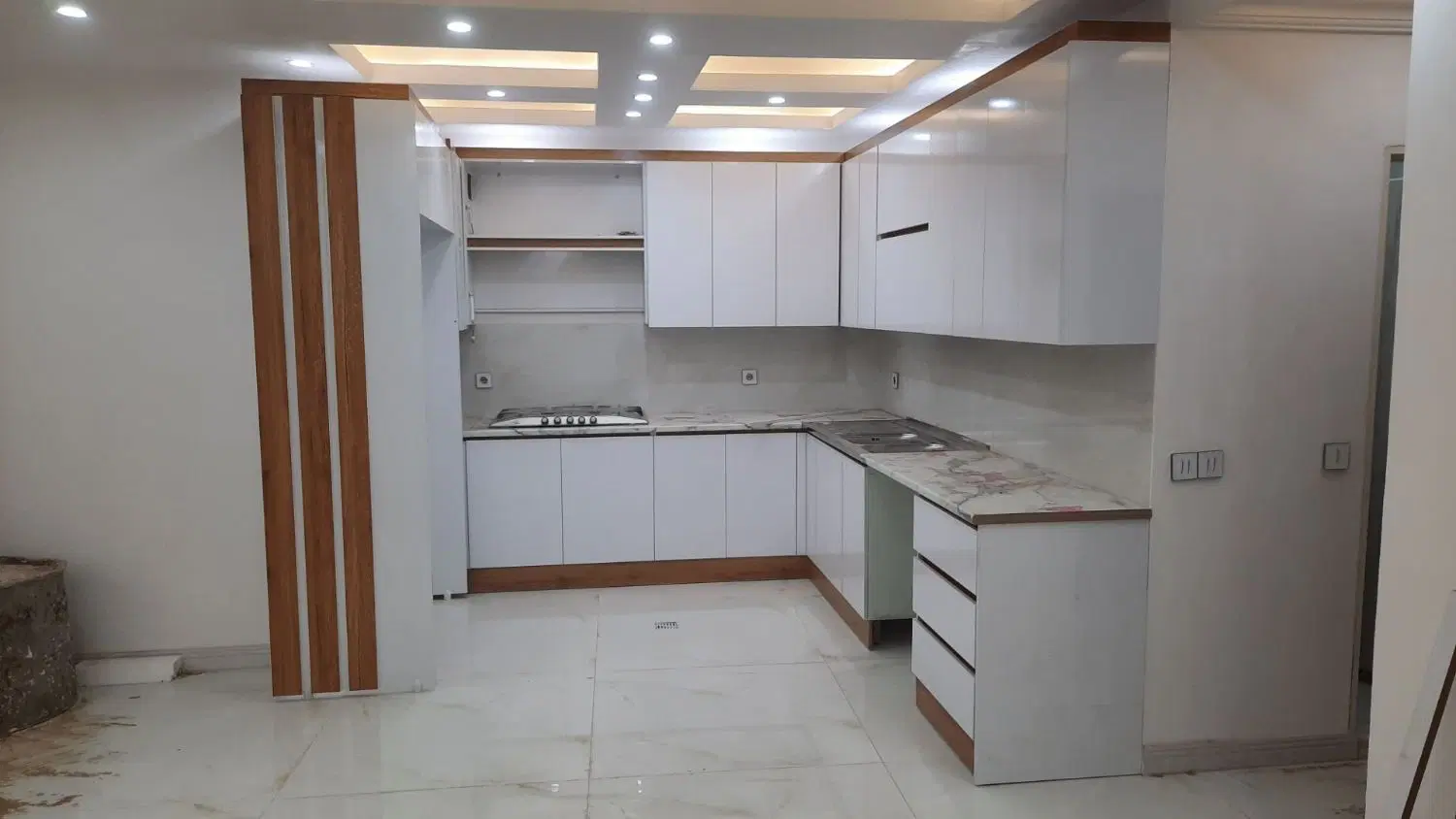 کابینت|آب‌چکان و نظم‌دهنده ظروف|نسیم‌شهر, |دیوار