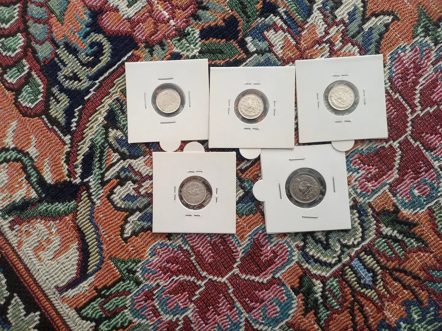 ۴تاربعی نقره رضاشاه بایک یک ریالی محمدرضاشاه|کلکسیون سکه، تمبر، اسکناس|ملایر, |دیوار