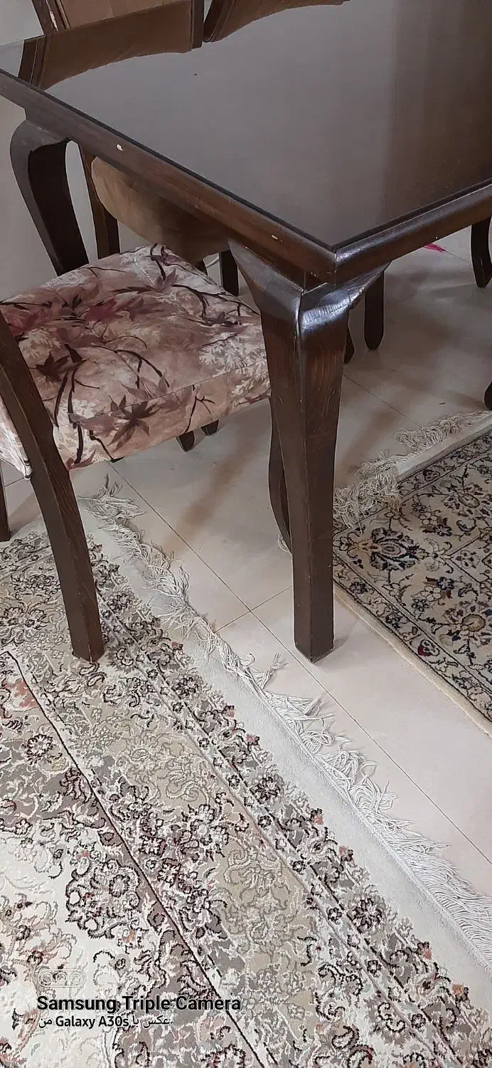 میز ناهار خوری ۶ نفره با صندلی|میز و صندلی غذاخوری|تهران, سازمان برنامه جنوبی|دیوار