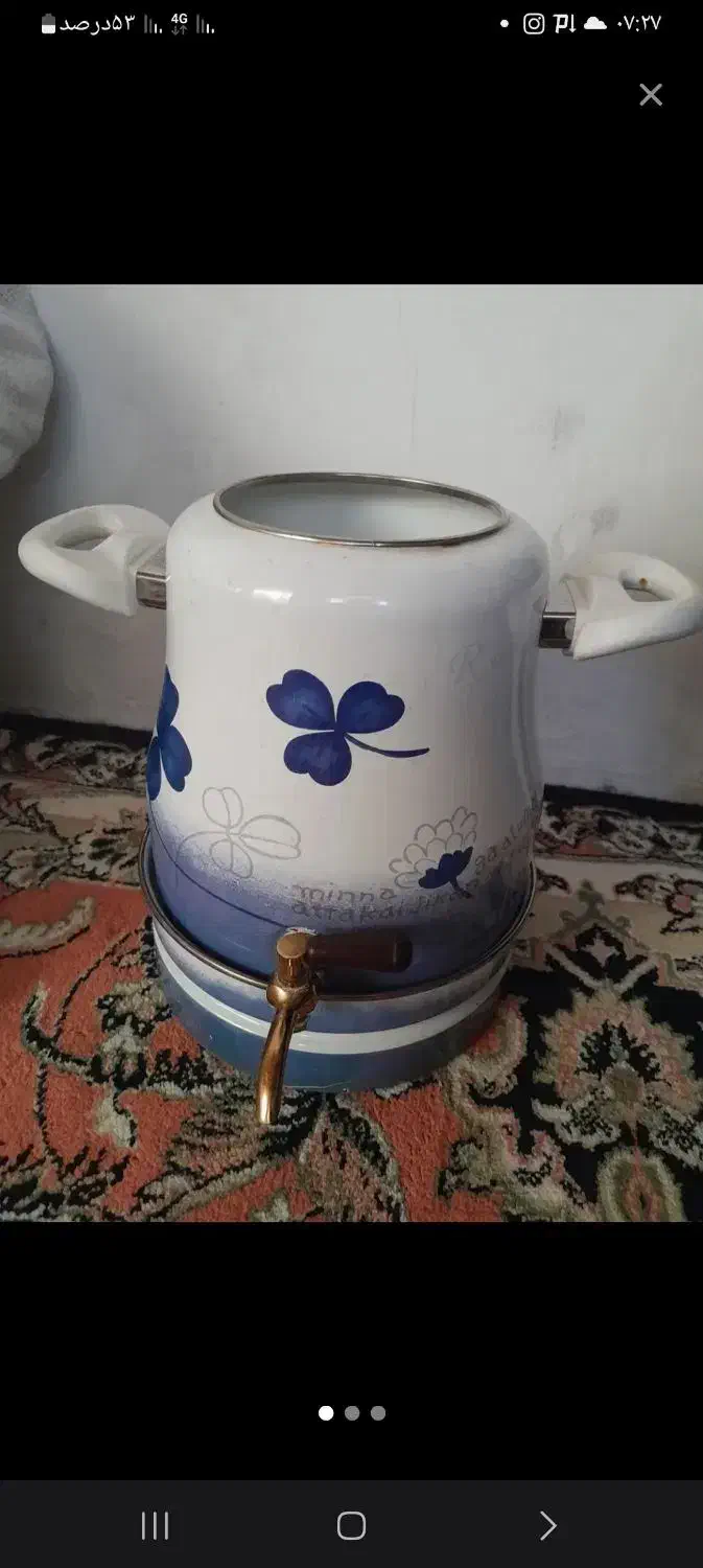 کتری سماوری|قوری، کتری، قهوه‌ساز دستی|خرم‌آباد, |دیوار