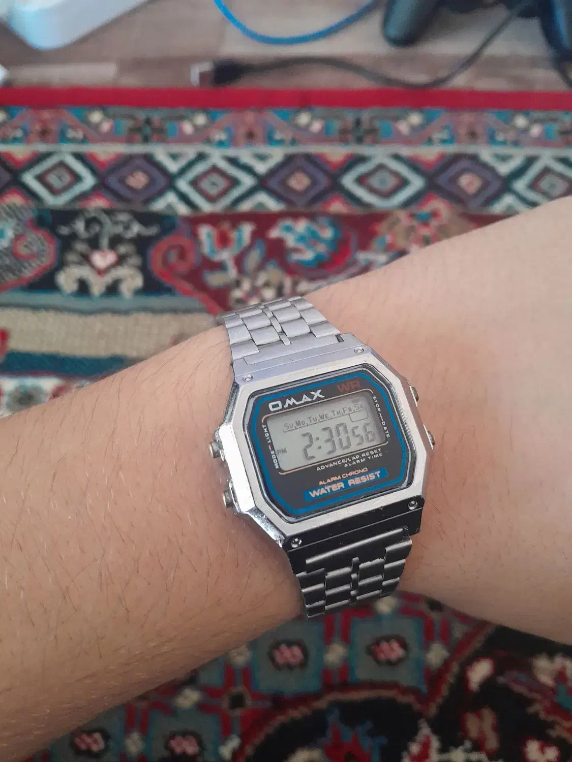 ساعت omax اصل زد آپ زد زربه|ساعت|اهر, |دیوار