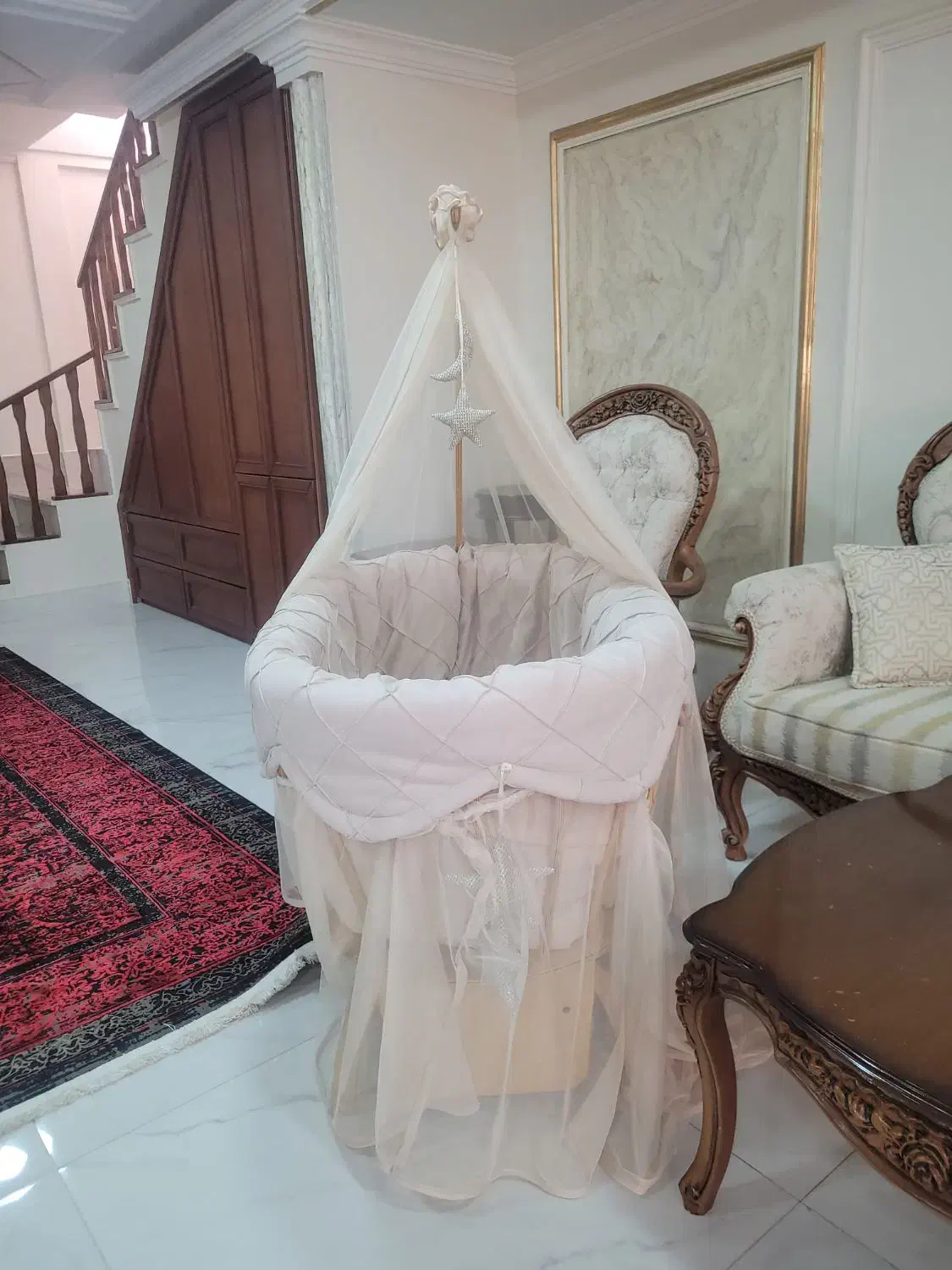 تخت و گهواره،نو،ازش استفاده نشده|تخت و صندلی بچه|پاکدشت, کبودگنبد|دیوار