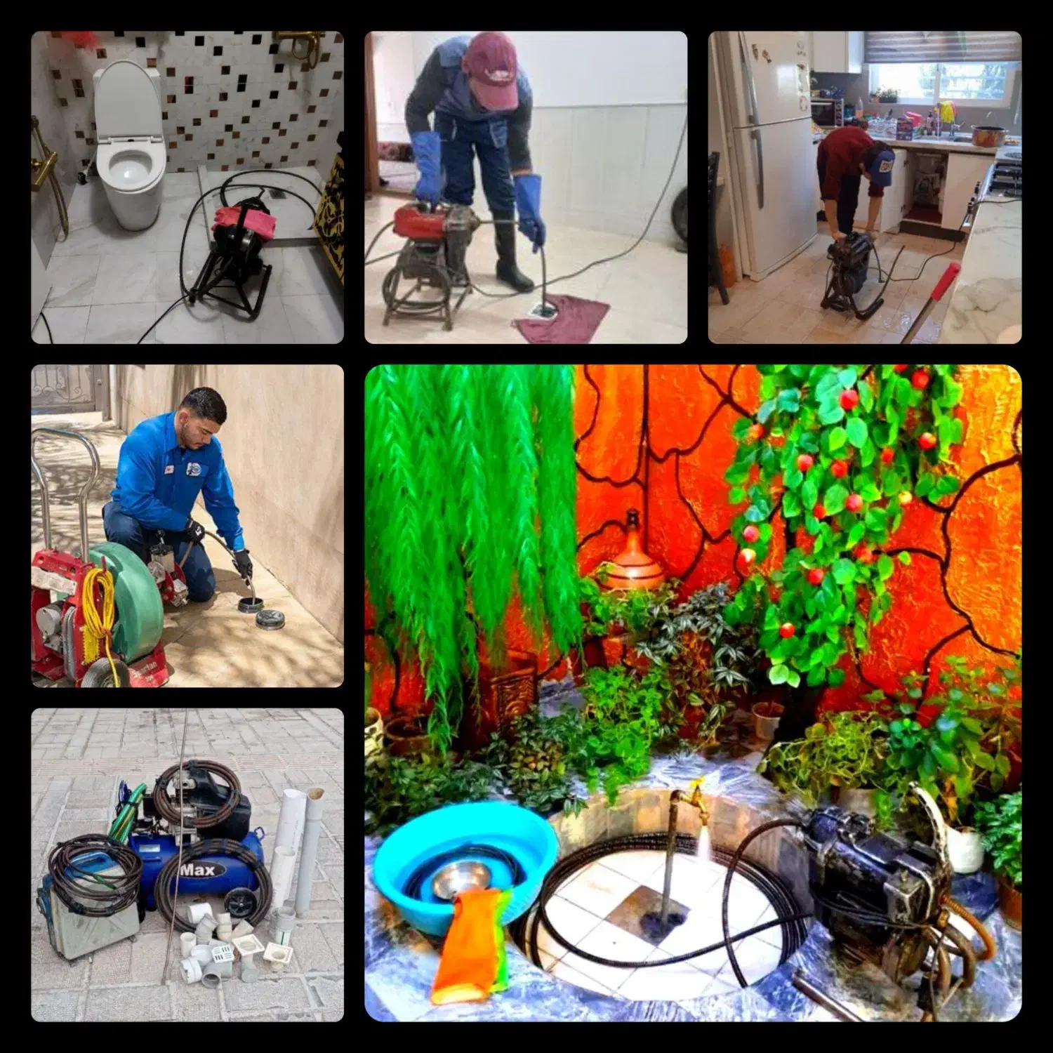 لوله بازکنی سراسرتهران فنرزن فاضلاب چاه باز کن زنی|خدمات پیشه و مهارت|تهران, سهروردی|دیوار