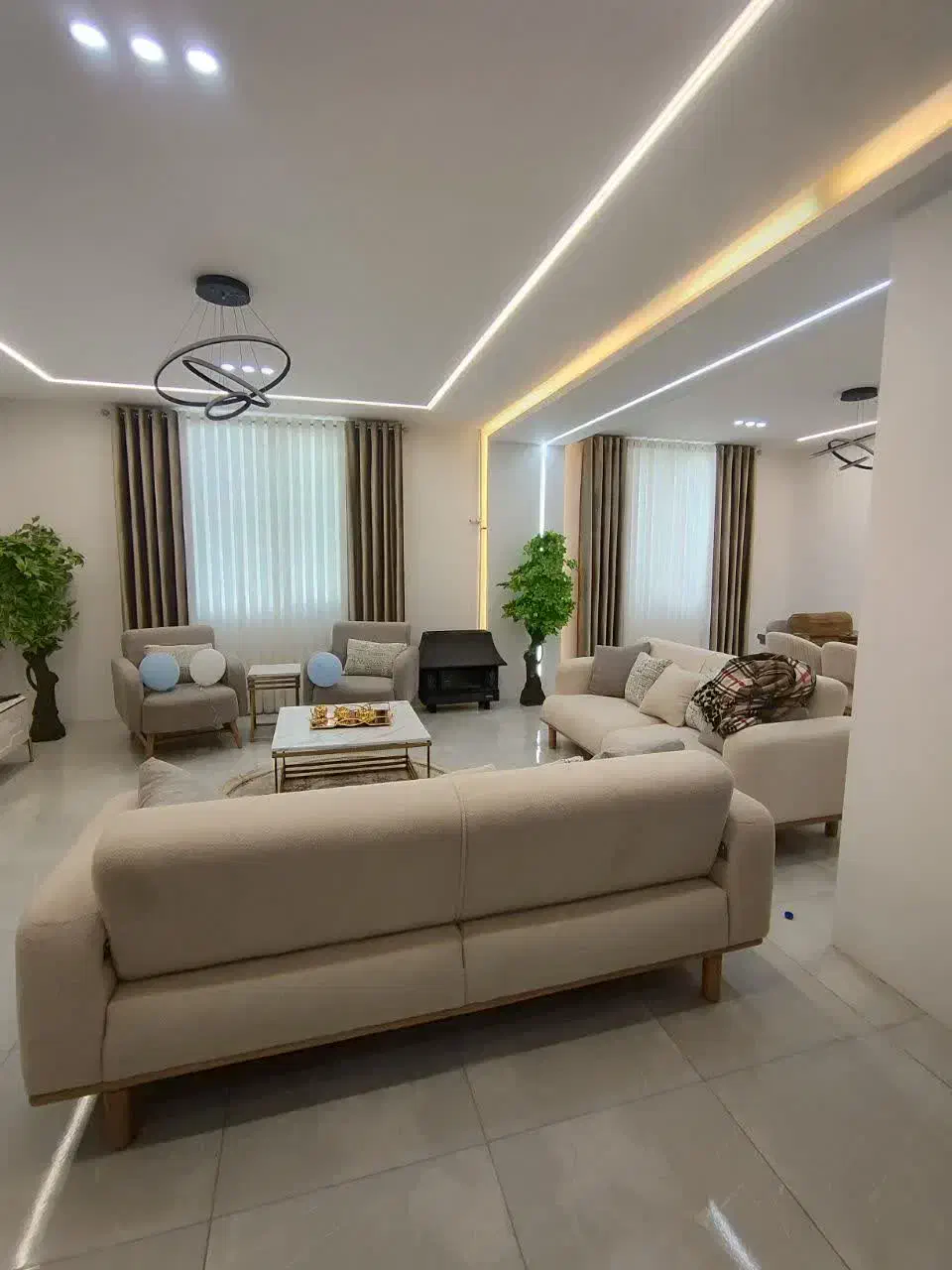 پرده پذیرایی اعیونی با شرایط اقساط|پرده، رانر، رومیزی|بهبهان, |دیوار