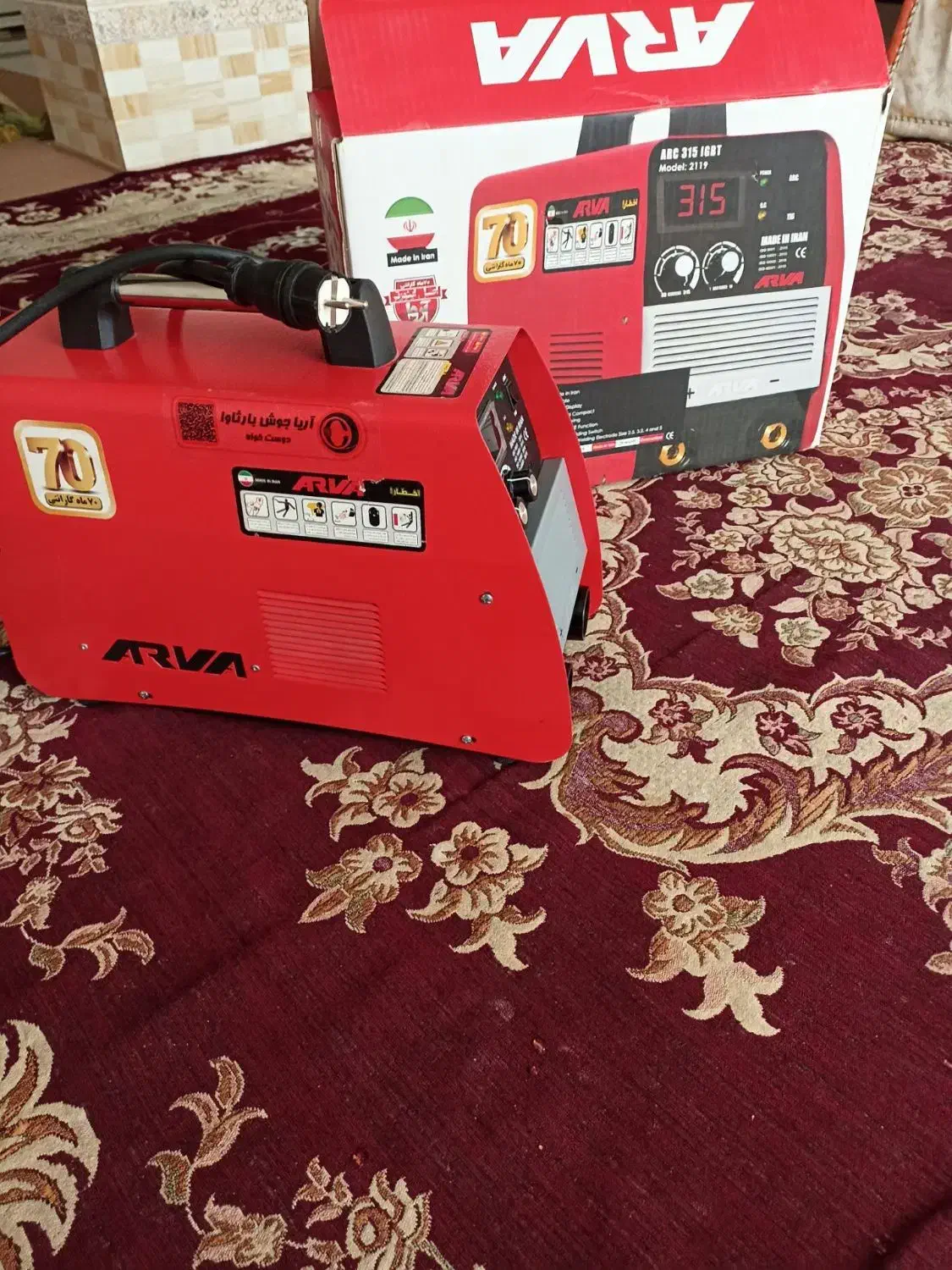 اینورتر جوشکاری آروا 315 آمپر|ماشین‌آلات صنعتی|ملک‌آباد, |دیوار