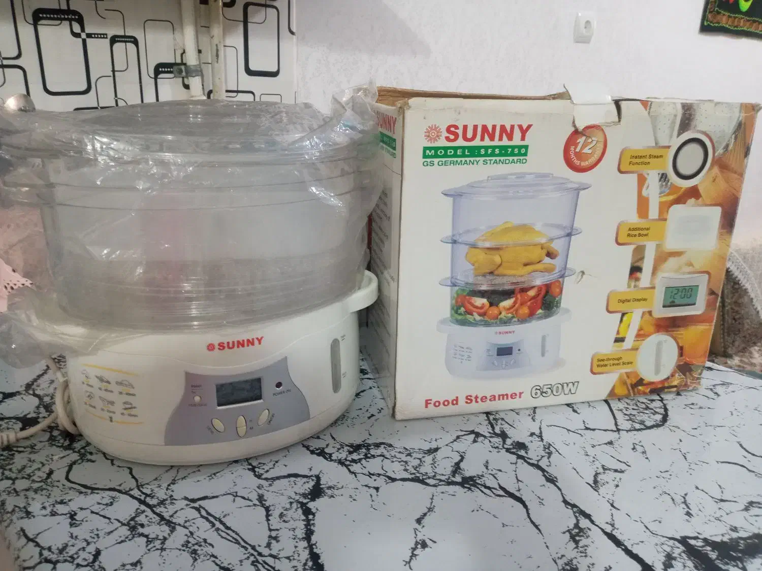 بخارپز سونی|سایر لوازم برقی|قم, شهرک سازمان آب|دیوار