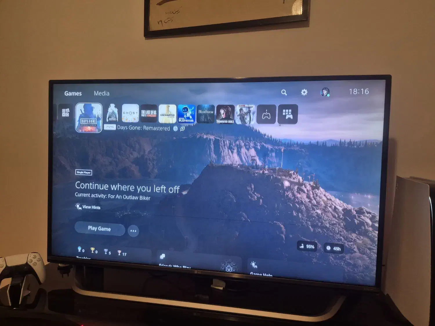 بازی days gone ps5|کنسول، بازی ویدئویی و آنلاین|تهران, امانیه|دیوار