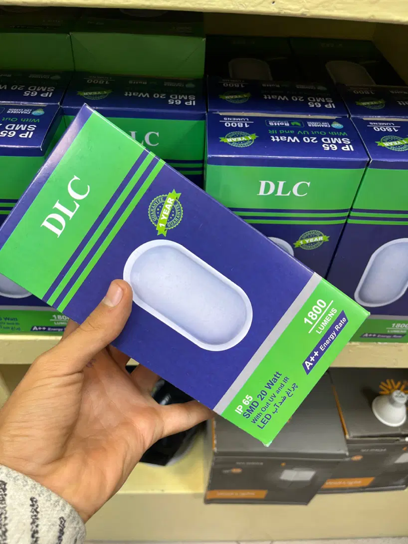 چراغ IPدار بیضی حمومی ال ای دی 20وات دیواری سقفی|لامپ و چراغ|تهران, لاله زار|دیوار