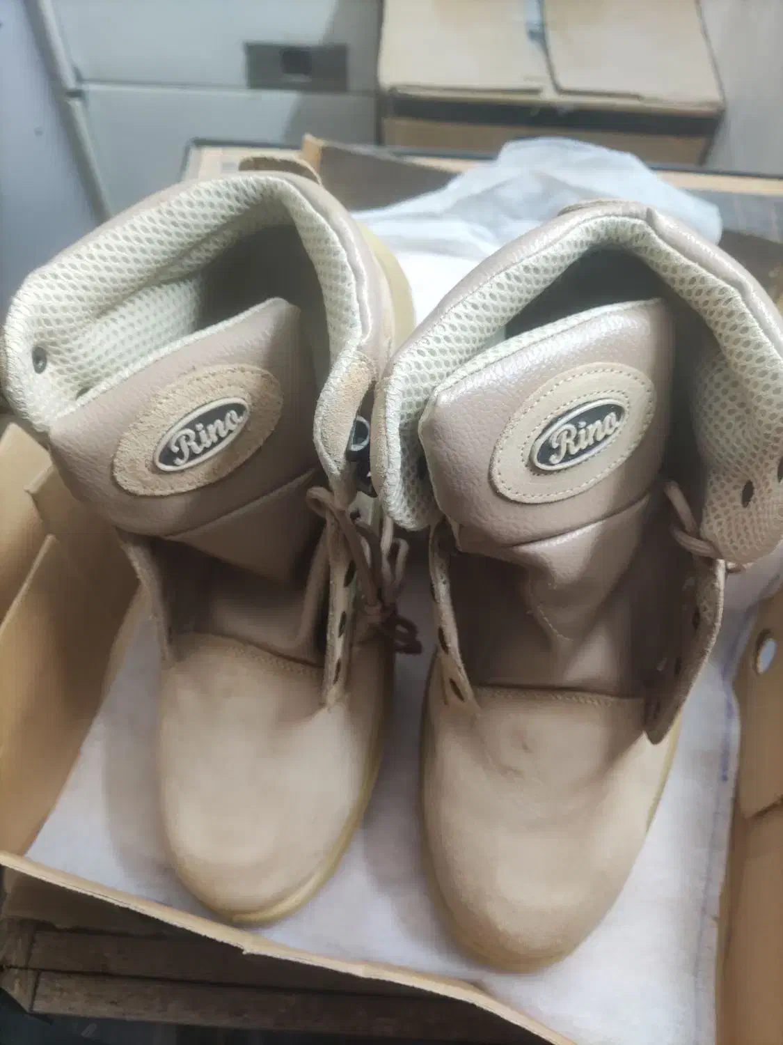 کفش ایمنی چرم|کیف، کفش، کمربند|بندر امام خمینی, |دیوار