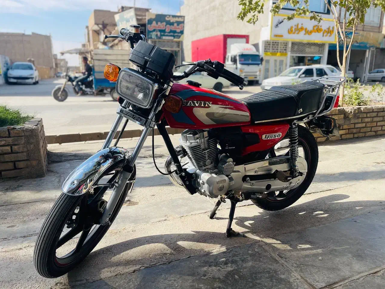 موتور ساوین|موتورسیکلت|نیشابور, دهنو|دیوار