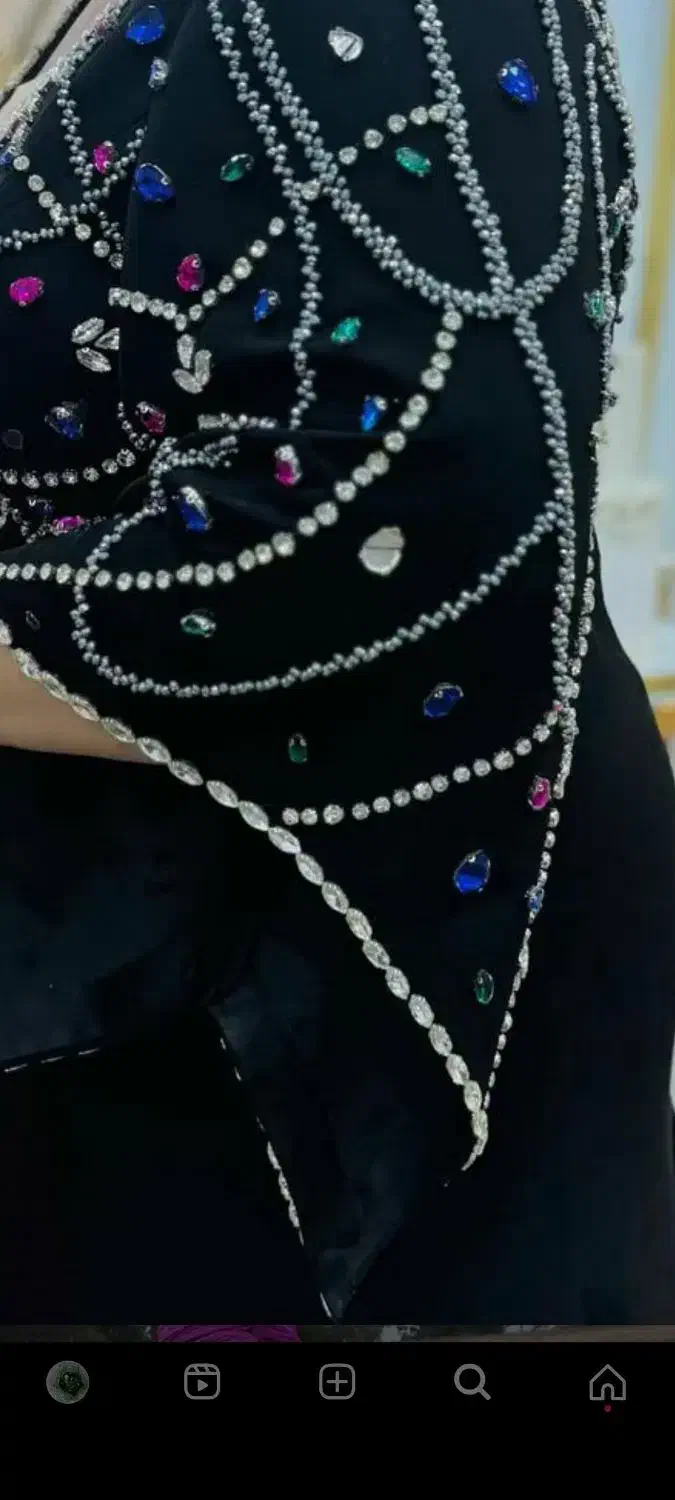 منجوق دوزی|لباس|پارسآباد, |دیوار